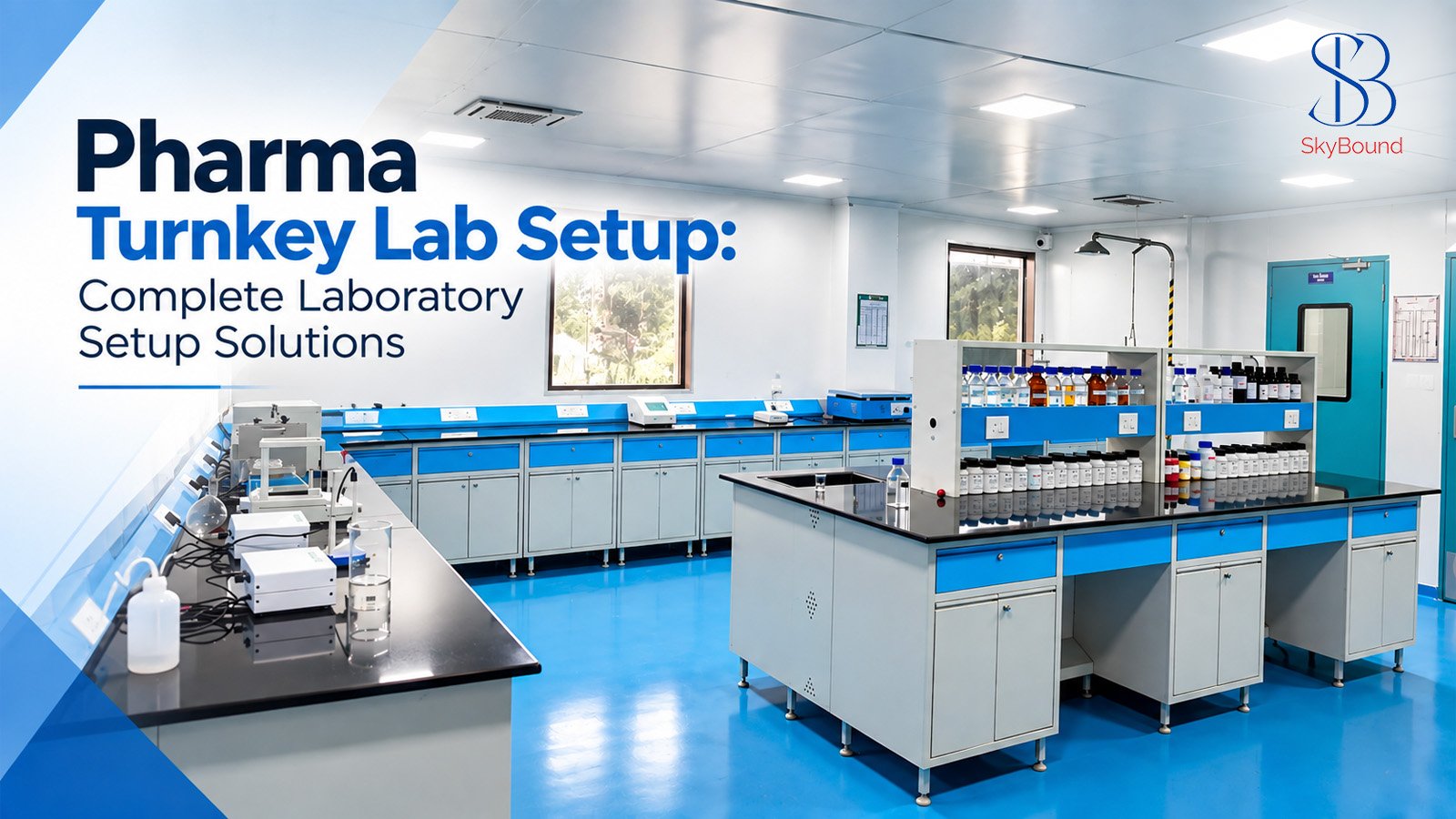 Pharma Turnkey Lab Setup: Complete Laboratory Setup Solutions | SkyBound Projects
